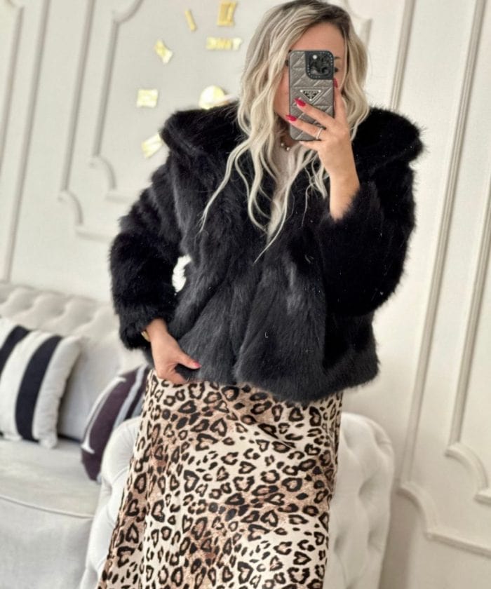 Alternative view of Leopar Desen Midi Boy Etek