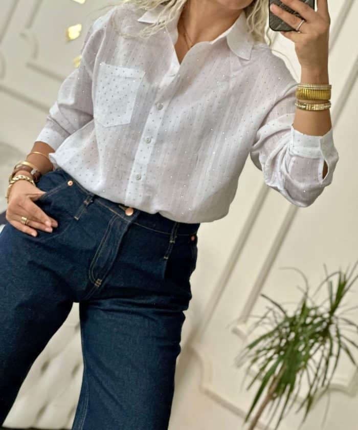 Taş Detaylı Gömlek