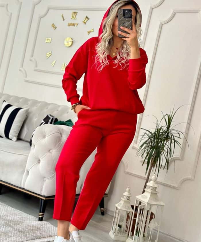 Sucuba Kapüşonlu İkili Takım