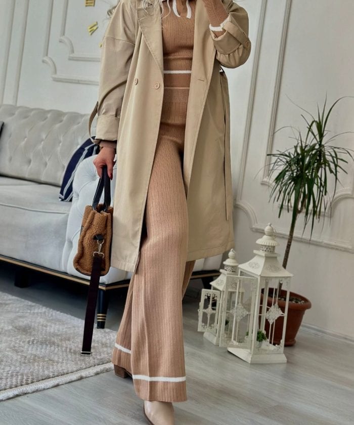 Alternative view of Oversize Astarlı Trenç