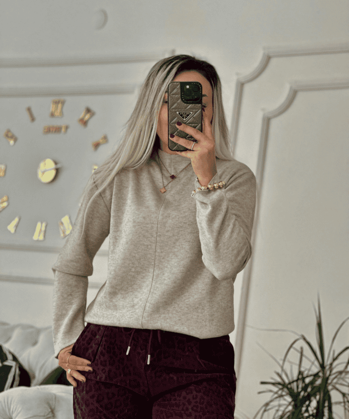 Yarım Balıkçı Yumuşak Dokulu Triko Kazak