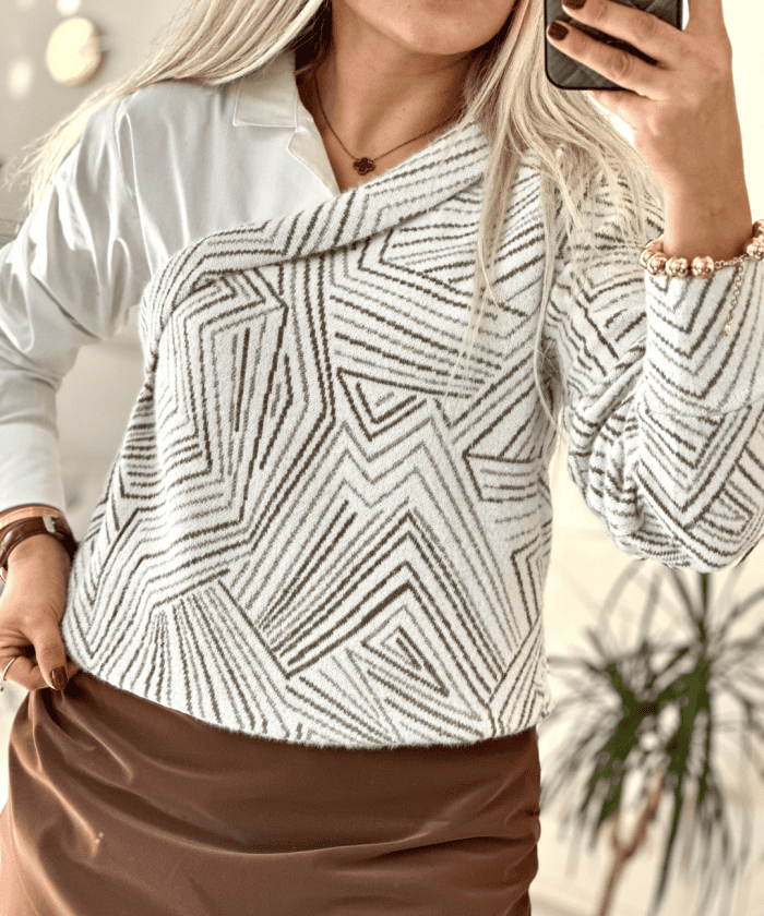 Simli Tasarım Gömlek