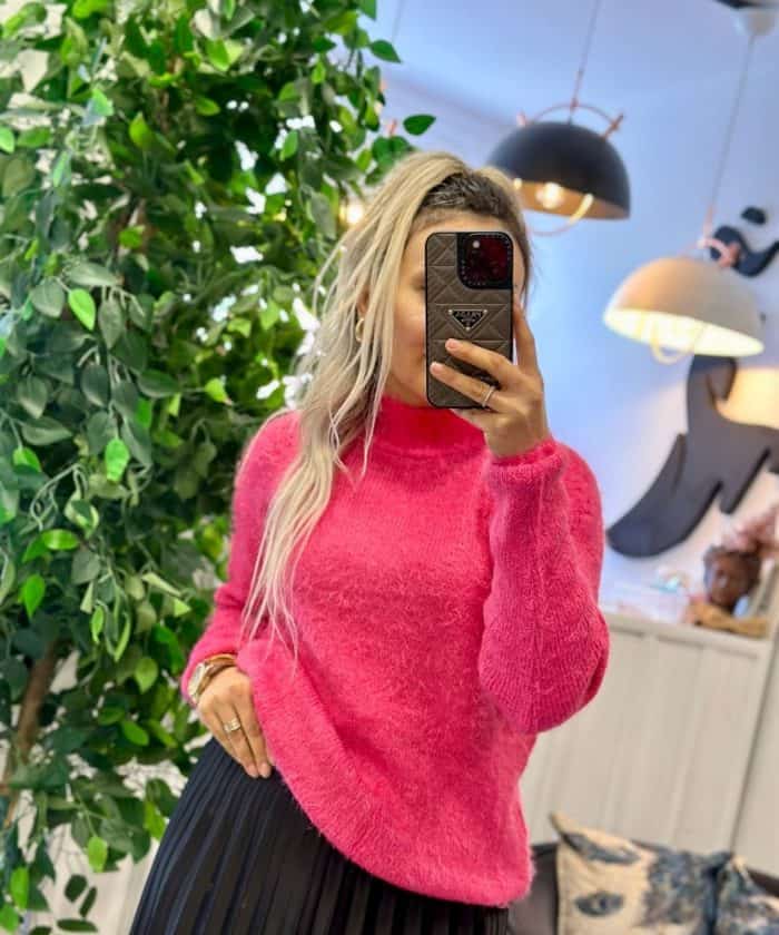 Alternative view of Angora Yarım Balıkçı Triko Kazak Standart