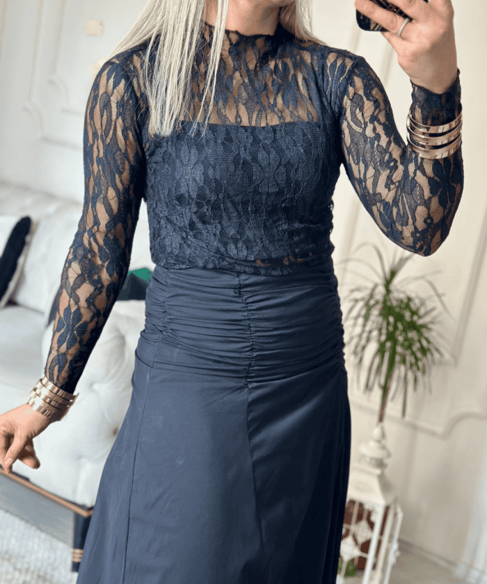 Alternative view of Dantel Desen Bluz