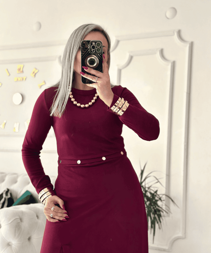 Alternative view of İki Parça Maxi Elbise