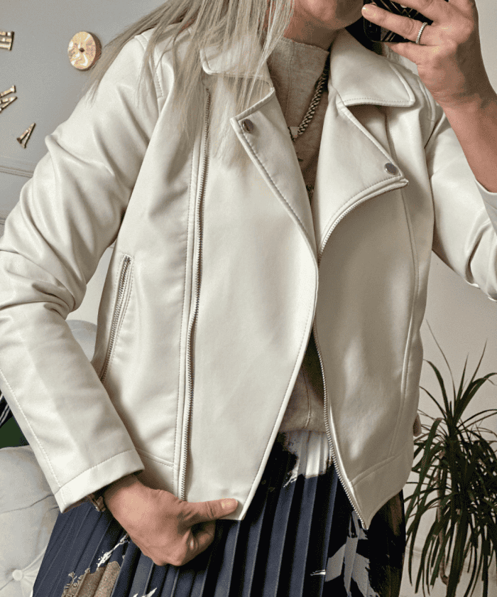 Alternative view of Kruvaze Model Ekru Deri Mont