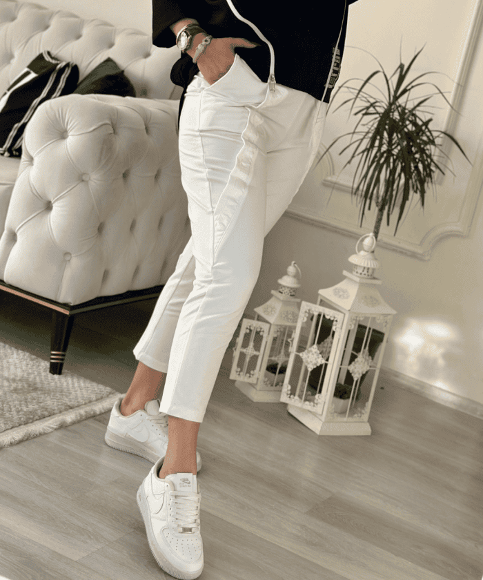 Şerit Detaylı Eşofman Altı