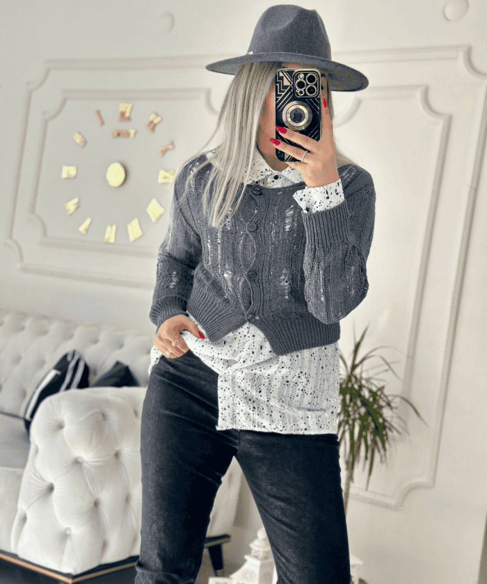 Zara Marka Ajurlu Hırka