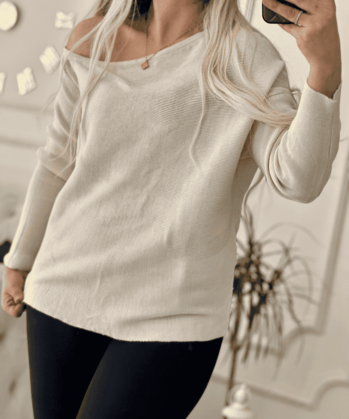 Alternative view of Standart Beden Portatif Yakalı Bluz