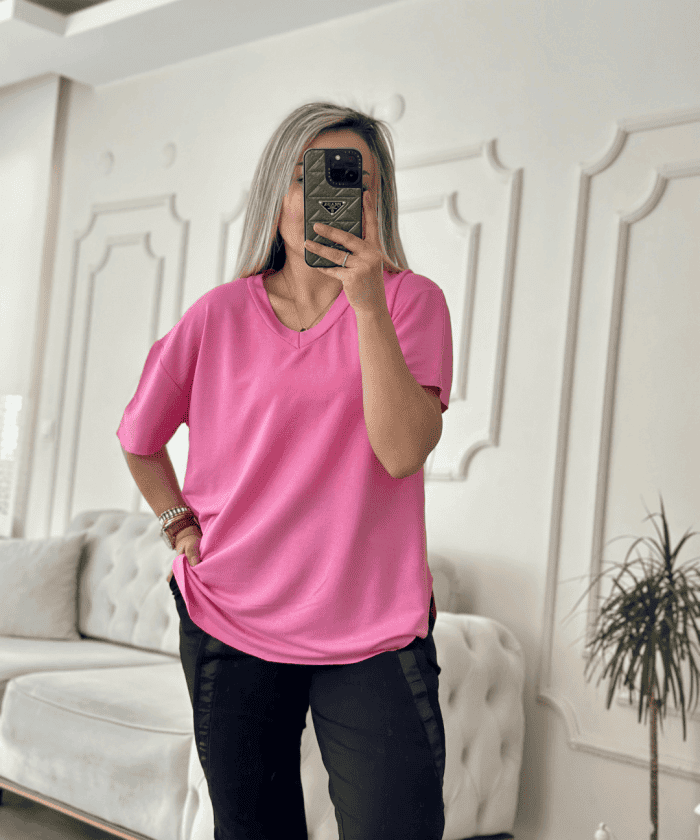 Alternative view of Salaş V Yaka T-Shirt