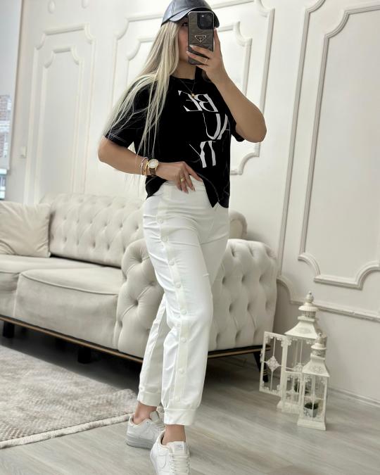 Alternative view of Asimetrik Spor T-Shirt