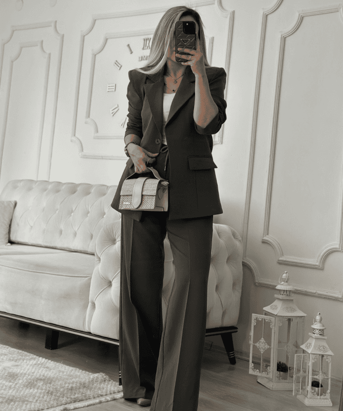 Alternative view of Kemer Aksesuar Detaylı Tasarım İkili Takım