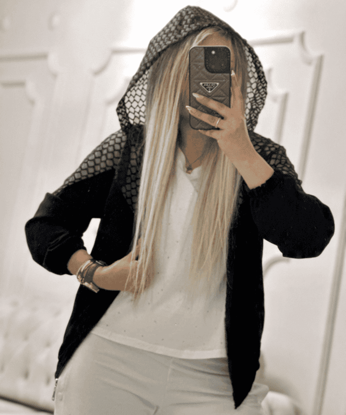 Alternative view of Organize File Detaylı Kapüşonlu Mont