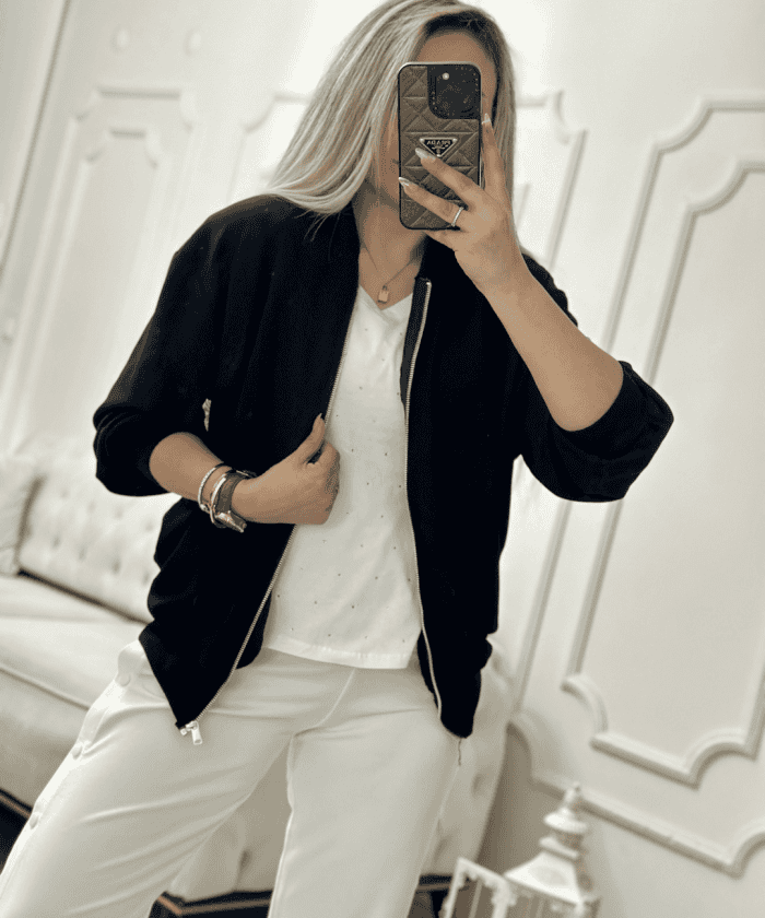 Organize Sırt Detaylı Mont