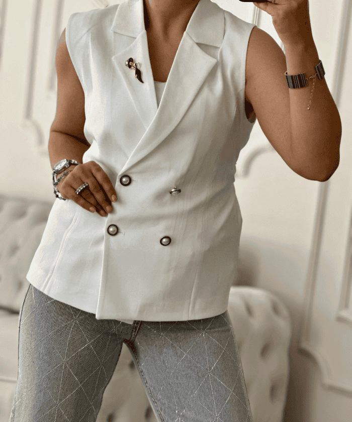 Alternative view of Astarlı Kruvaze Yelek