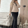 Flar Detaylı İki İp Sweat