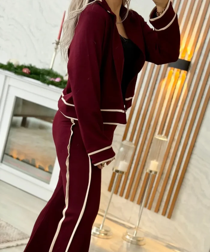 Alternative view of İspanyol Paça Birit Detaylı İkili Takım