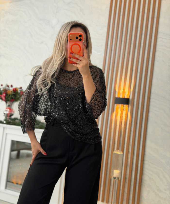 Alternative view of Krep Kumaş Cepli Pantolon