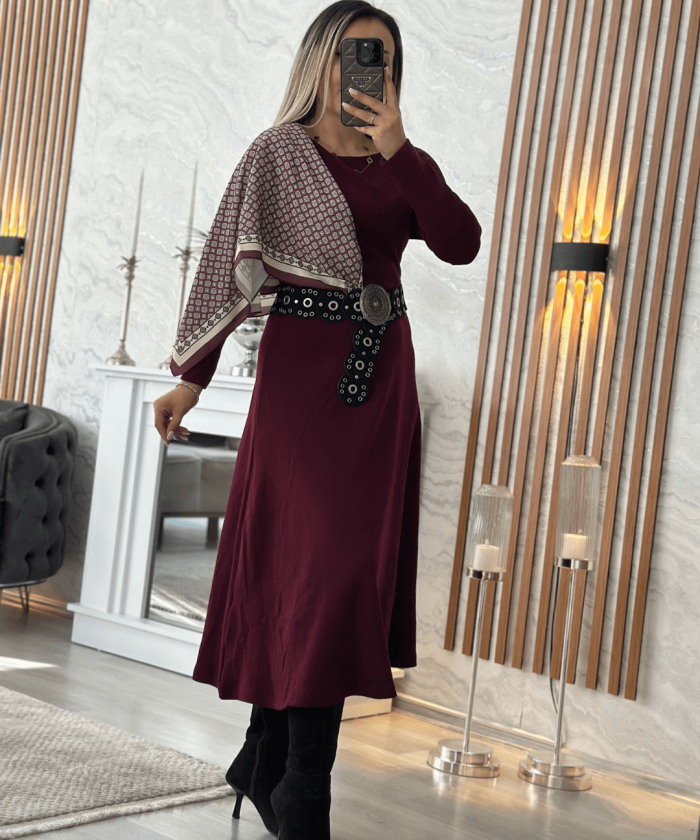 Alternative view of Triko Kiloş Elbise